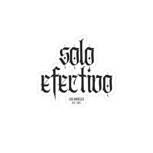 Solo Efectivo Sticker – Los Angeles