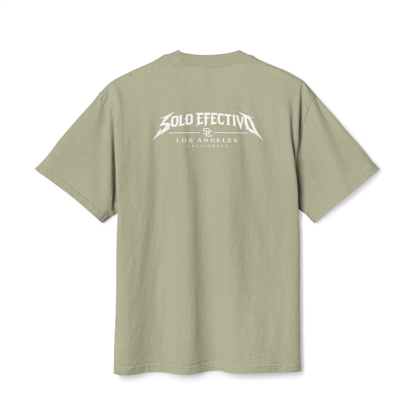 Solo Effectivo Los Angeles Graphic Tee — Vintage Band-Style Chest & Back Print