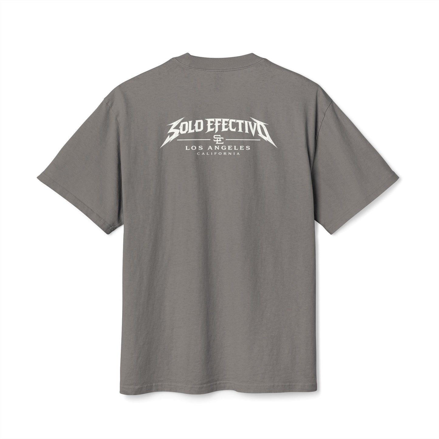 Solo Effectivo Los Angeles Graphic Tee — Vintage Band-Style Chest & Back Print