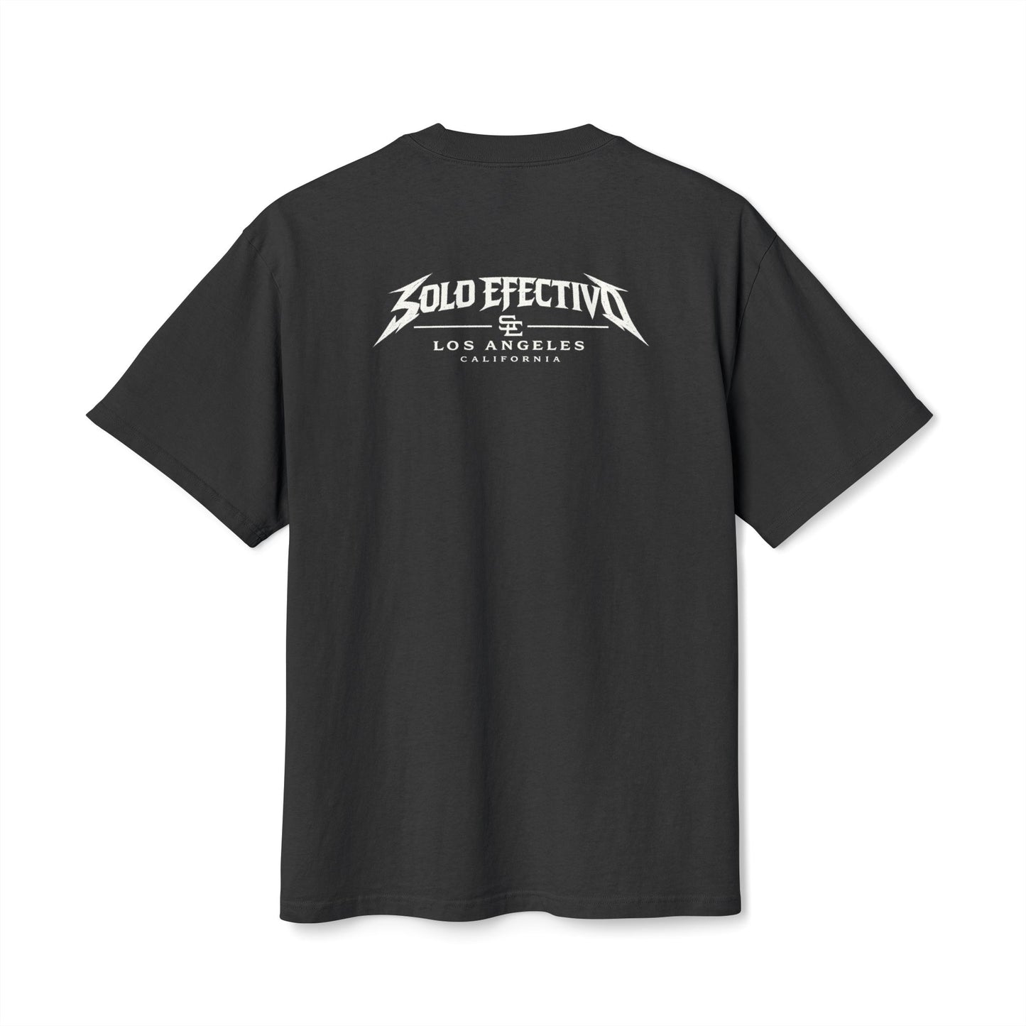 Solo Effectivo Los Angeles Graphic Tee — Vintage Band-Style Chest & Back Print